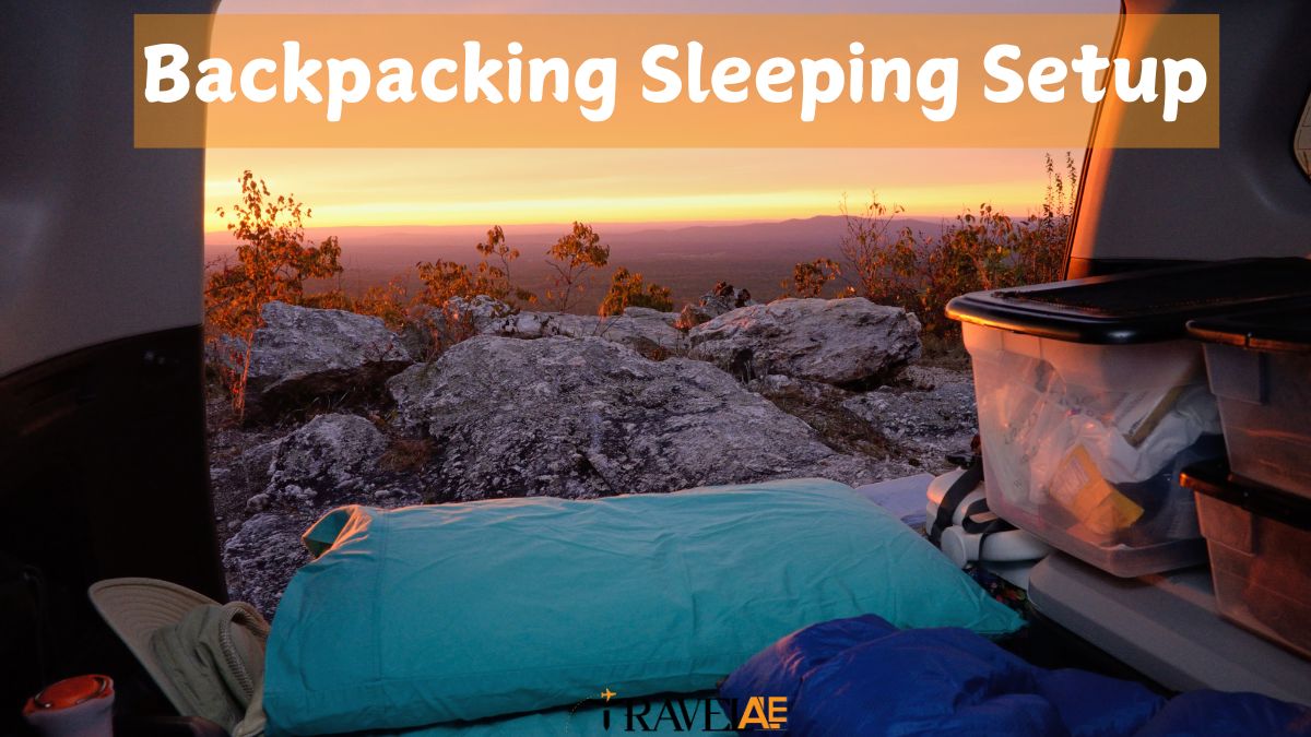 Backpacking Sleeping Setup