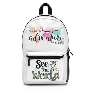 Adventure Backpack - 'See the World' Travel Bag for Explorers