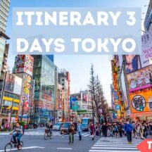 Itinerary 3 Days Tokyo