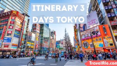 Itinerary 3 Days Tokyo
