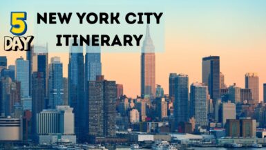 New York City Itinerary 5 days