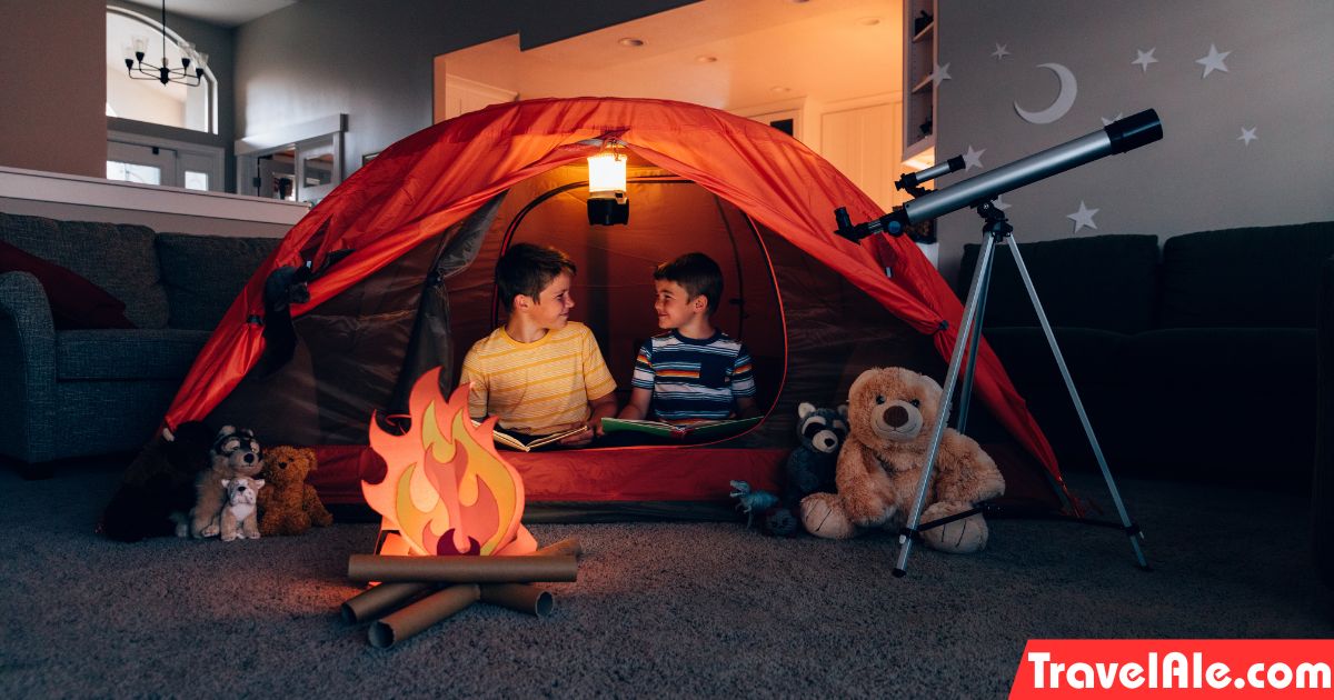 Indoor Camping