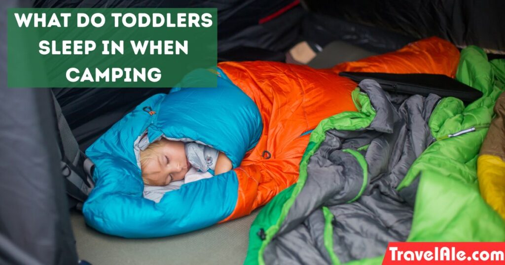 What Do Toddlers Sleep in When Camping