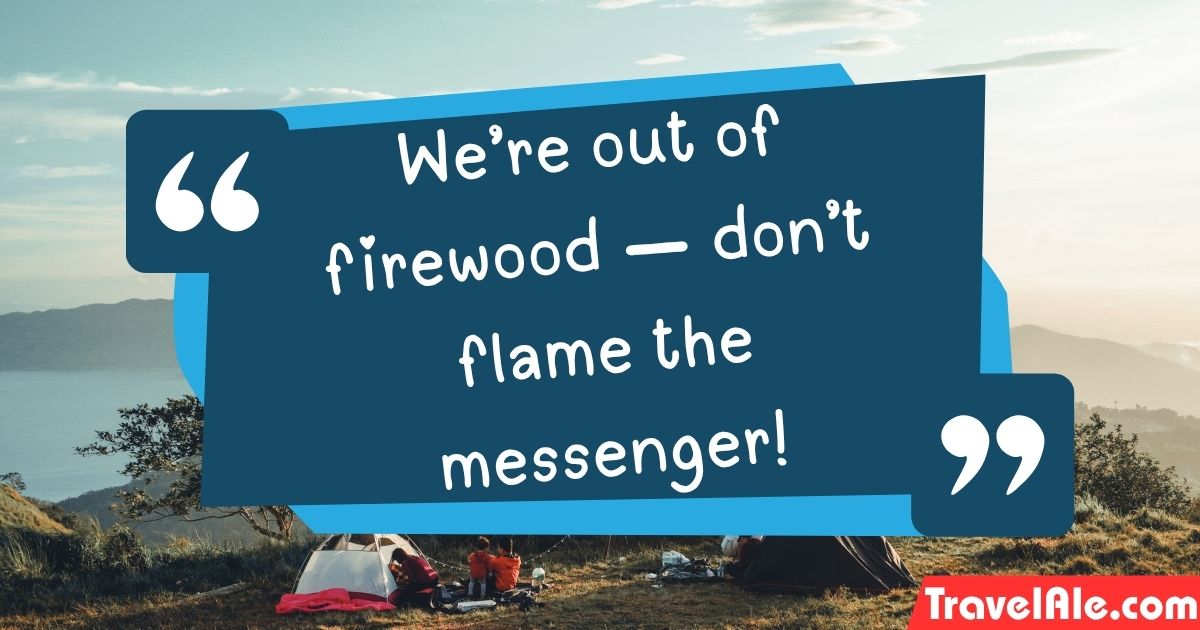 Camping Puns for kids
