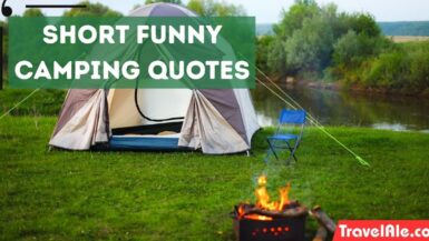 Short Funny Camping Quotes