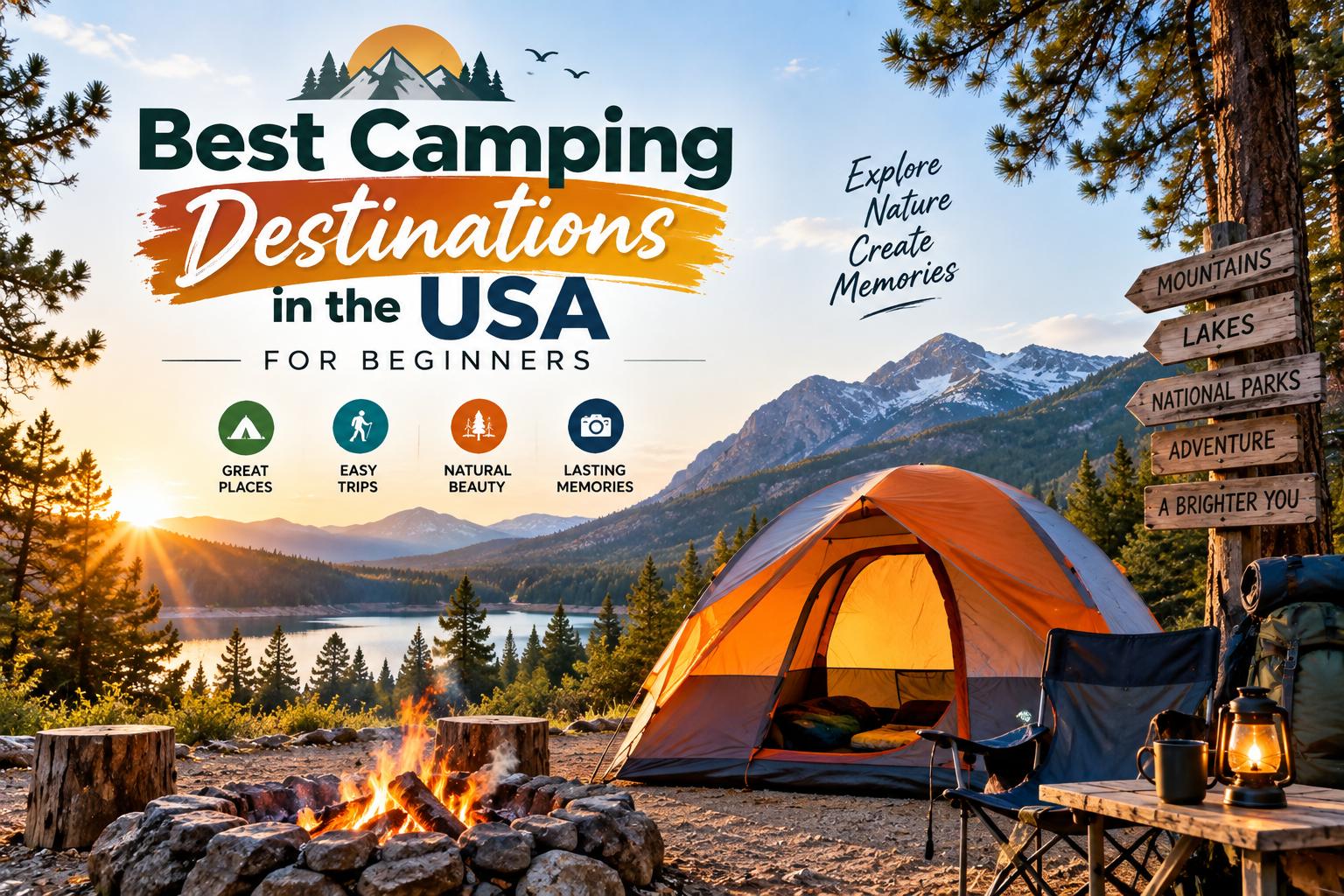 Best Camping Destinations in the USA for Beginners 11 Best Camping Destinations in the USA for Beginners
