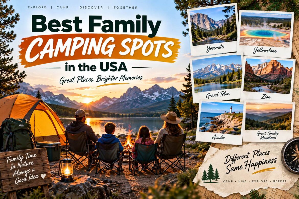 Best Family Camping Spots in the USA