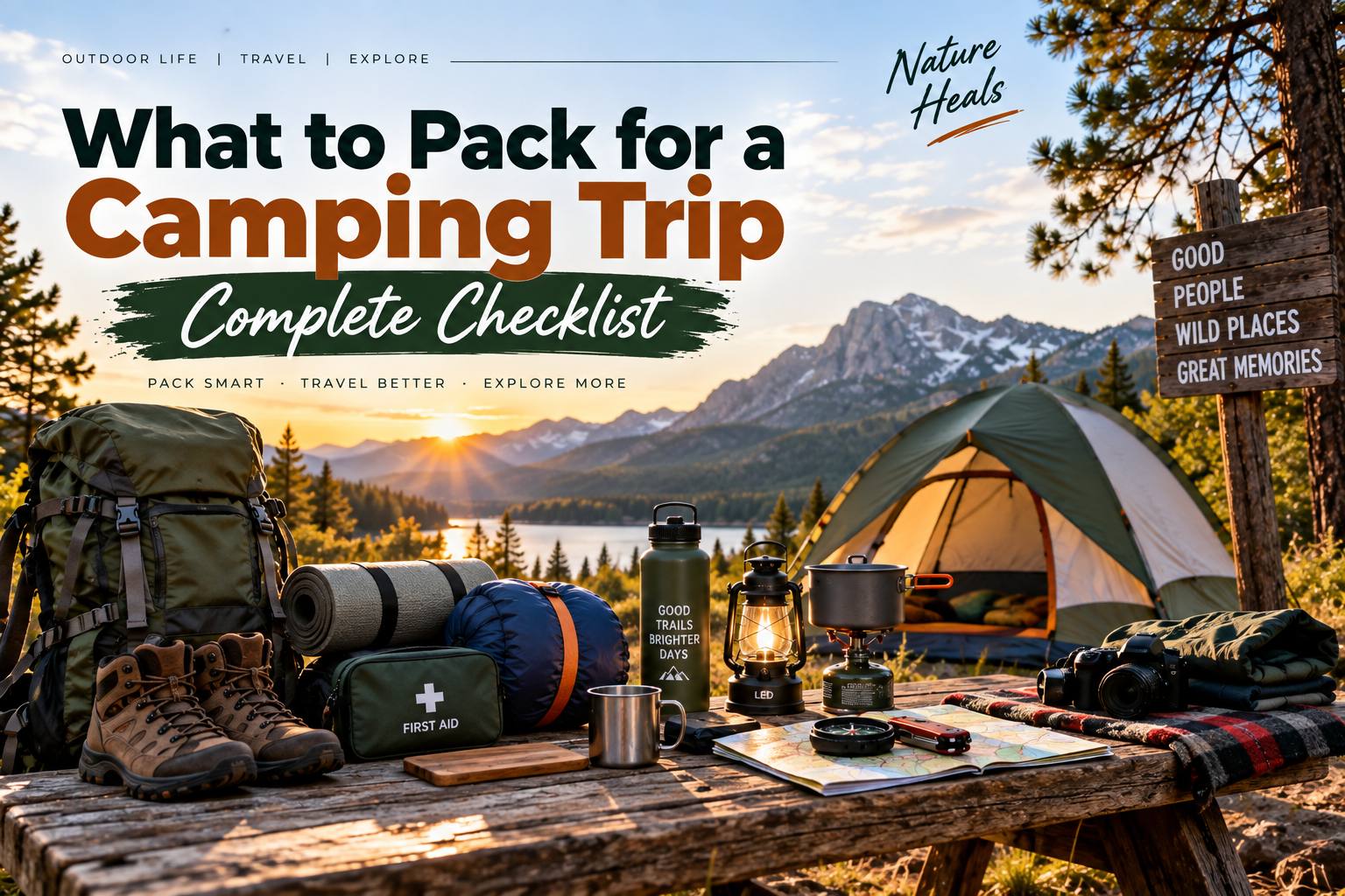 What to Pack for a Camping Trip: Complete Checklist 11 What to Pack for a Camping Trip: Complete Checklist